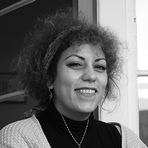 Porträt von Rasha Habbal. Foto: Stefanie Kulisch