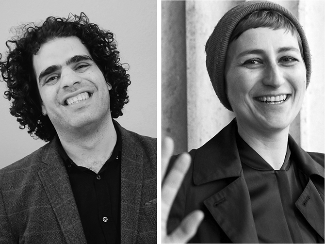 Klangkörper – Poesieperformance mit Ahmad Katlesh, Ulrike Almut Sandig und Bassel Fatloun zum Welttag der Poesie | Literaturhaus Berlin
