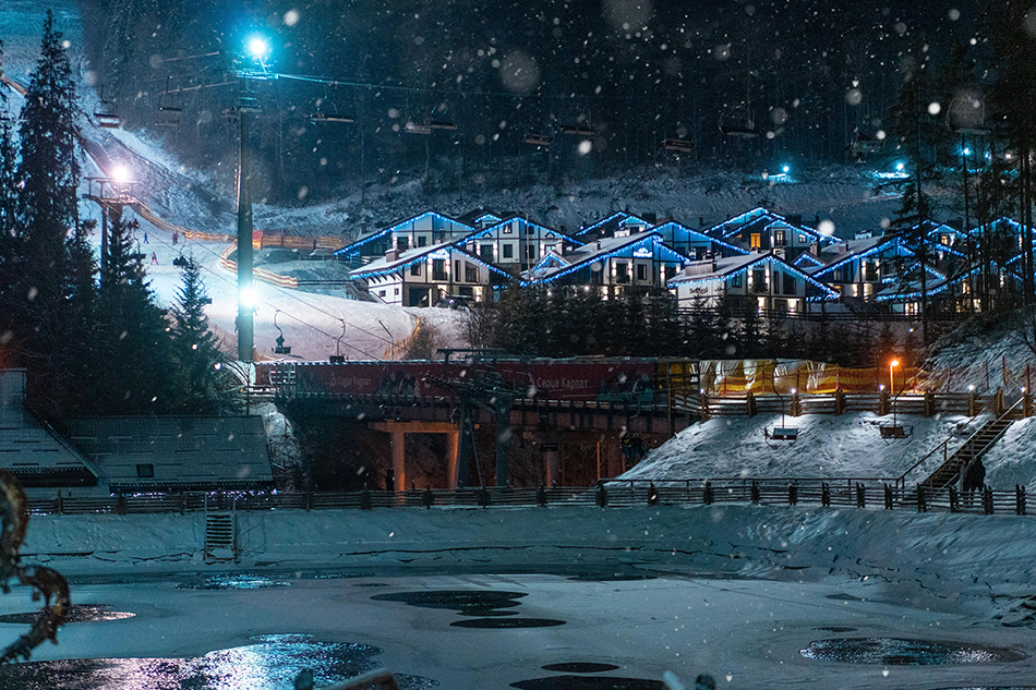 Schneelandschaft in der Ukraine © Oleksandr Pidvalnyi / Pexels