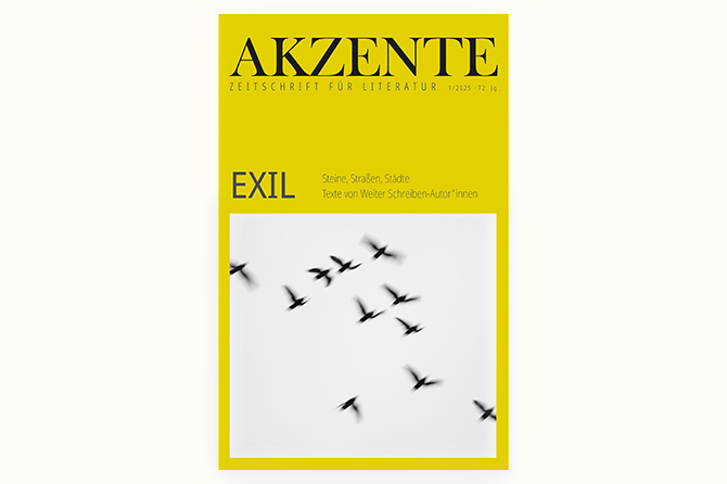 Literaturzeitschrift AKZENTE mit Texten von Weiter Schreiben-Autor*innen | Leipziger Buchmesse