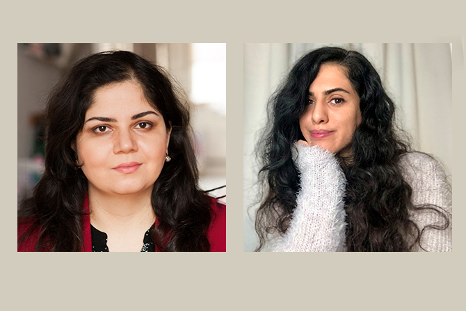 Poetische Interventionen in der Ausstellung 