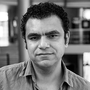 Schwarz-Weiß Portät von Ahmad Awny © Andreas-Krufczik