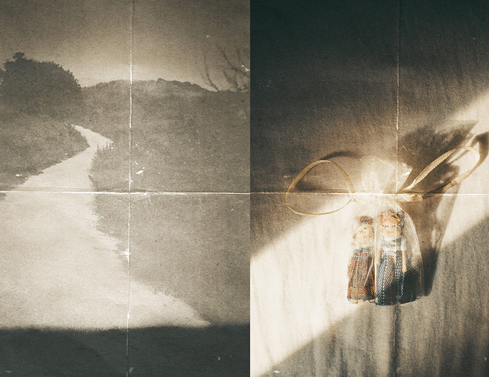 © Thana Faroq, Elsewhere, Briefly, analog and digital photography, scanned and digitally assembled (2026)