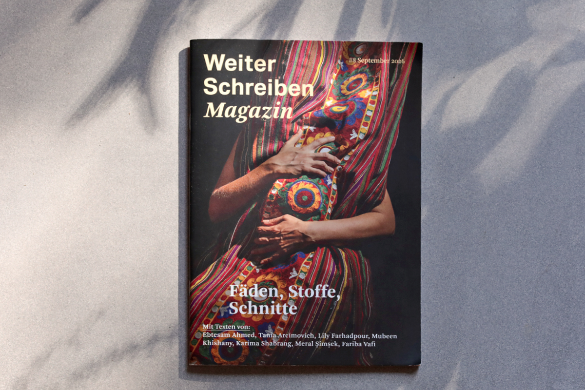 Fäden, Stoffe, Schnitte - Weiter Schreiben Magazin #8